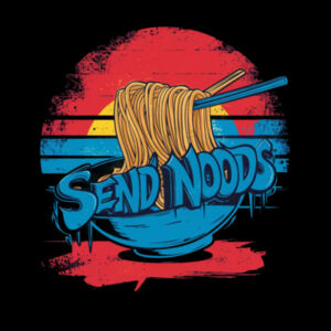 Send Noods - AS Colour Womens Maple Tee Design
