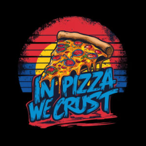 In Pizza We Crust - AS Colour Womens Maple Tee Design