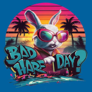 Bad Hare Day? - AS Colour Womens Maple Tee Design