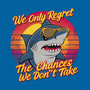 We only regret the chances we don't take - AS Colour Mens Staple T shirt Design