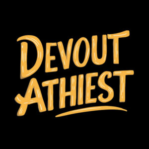 Devout Athiest - AS Colour Mens Staple T shirt Design