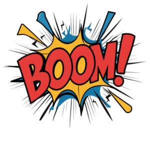 Boom! - AS Colour Womens Maple Tee Design