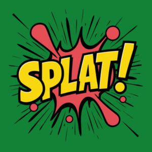 Splat! - AS Colour Kids Youth T shirt Design