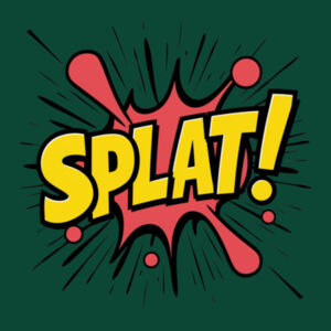 Splat! - AS Colour Womens Maple Tee Design