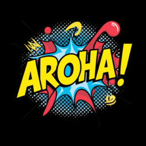 Aroha! - AS Colour Kids Youth T shirt Design