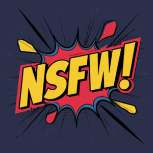 NSFW! - AS Colour Mens Stencil Hoodie Design