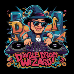 Double Drop Wizard - AS Colour Kids Youth T shirt Design