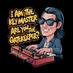 I am the keymaster are you the gatekeeper? - AS Colour Womens Maple Tee Design