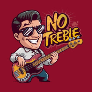 No Treble - AS Colour Mens Stencil Hoodie Design