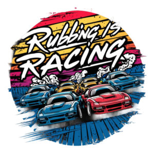 Rubbing Is Racing - AS Colour Kids Youth T shirt Design
