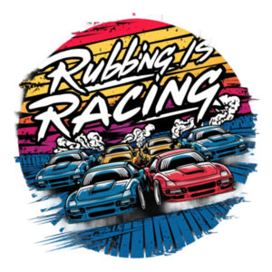 Rubbing Is Racing - AS Colour Mens Staple T shirt Design