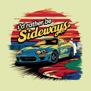 Sideways Supra - AS Colour Womens Maple Tee Design