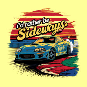 Sideways Supra - AS Colour Mens Staple T shirt Design
