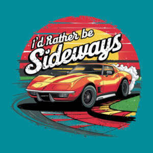 Sideways Corvette - AS Colour Mens Staple T shirt Design