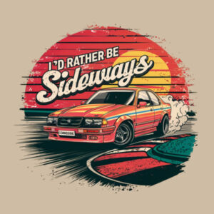 Sideways Holden - AS Colour Kids Youth T shirt Design