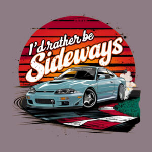 Sideways Silvia - AS Colour Womens Maple Tee Design