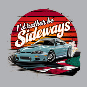 Sideways Silvia - AS Colour Mens Staple T shirt Design
