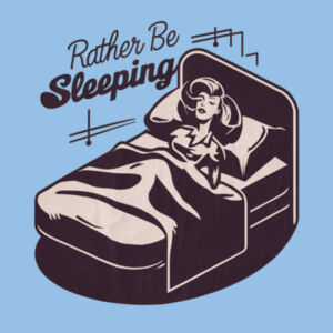 Rather Be Sleeping - AS Colour Mens Staple T shirt Design