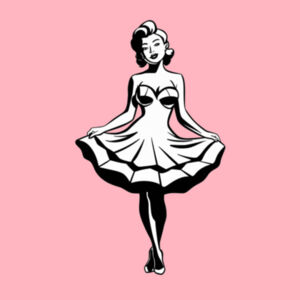 Holding Dress - AS Colour Womens Maple Tee Design