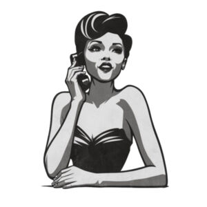 Call Me - AS Colour Womens Maple Tee Design