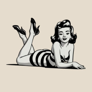 Lying forward - AS Colour Mens Staple T shirt Design