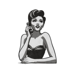 Call Me - AS Colour Mens Stencil Hoodie Design