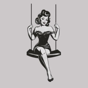 Swinging - AS Colour Mens Stencil Hoodie Design