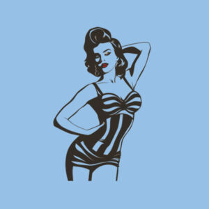 Transparent Dress - AS Colour Womens Maple Tee Design