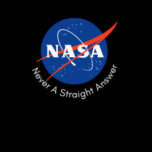 Never A Straight Answer - AS Colour Womens Maple Tee Design