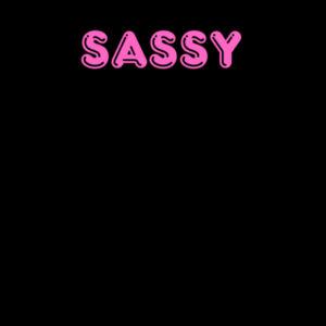 Sassy - AS Colour Womens Maple Longsleeve Tee Design