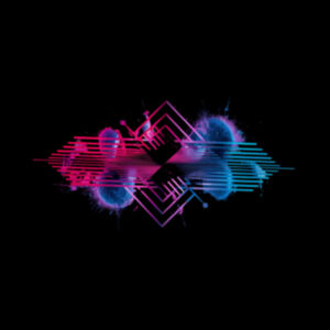 Pink & Purple Cloud - AS Colour Womens Supply Hood Design