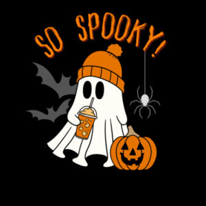 So Spooky! - AS Colour Mens Stencil Hoodie Design