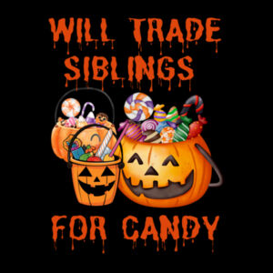 Will Trade Siblings For Candy - AS Colour Mens Staple T shirt Design