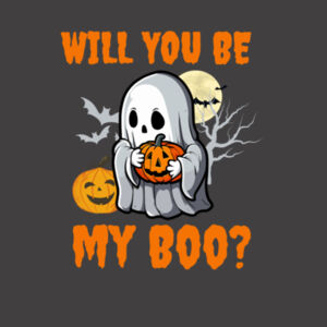 Will You Be My Boo? - AS Colour Kids Heavy Faded T shirt Design