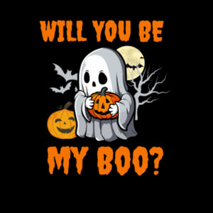 Will You Be My Boo? - AS Colour Kids Youth T shirt Design