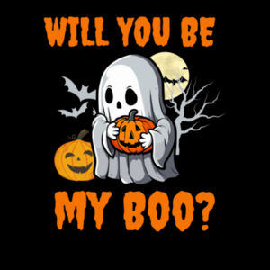 Will You Be My Boo? - AS Colour Mens Staple T shirt Design