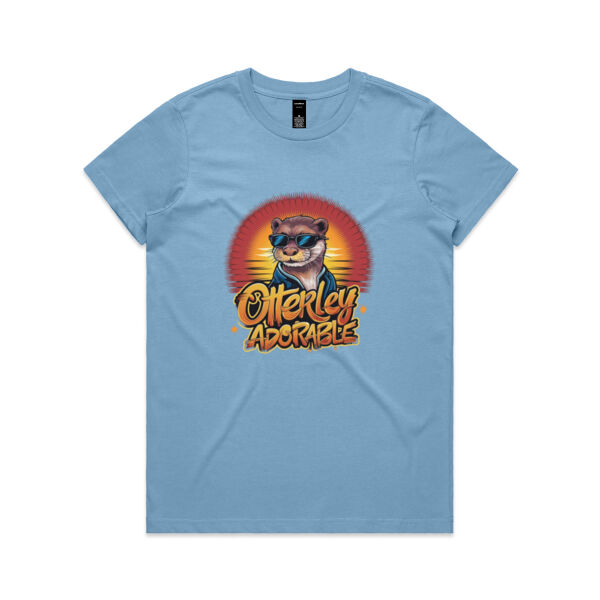 Otterley Adorable - AS Colour Womens Maple Tee Thumbnail