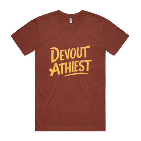 Devout Athiest - AS Colour Mens Staple T shirt Thumbnail