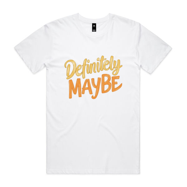 Definitely Maybe - AS Colour Mens Staple T shirt Thumbnail