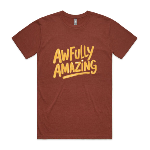 Awfully Amazing - AS Colour Mens Staple T shirt Thumbnail