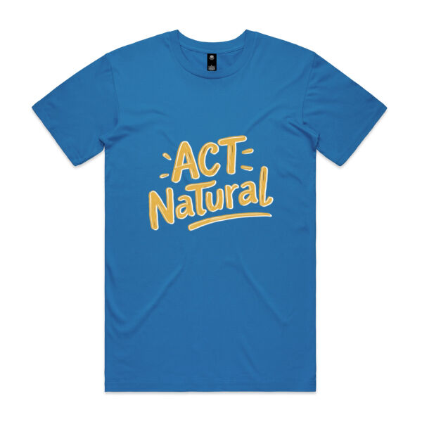 Act Natural - AS Colour Mens Staple T shirt Thumbnail