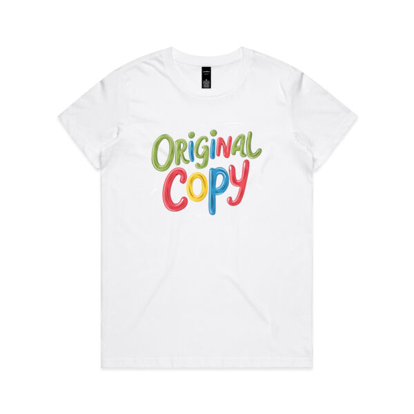Original Copy Colour - AS Colour Womens Maple Tee Thumbnail