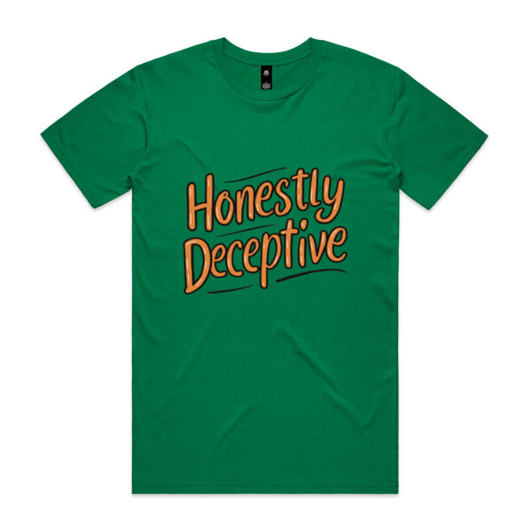 Honestly Deceptive - AS Colour Mens Staple T shirt Thumbnail
