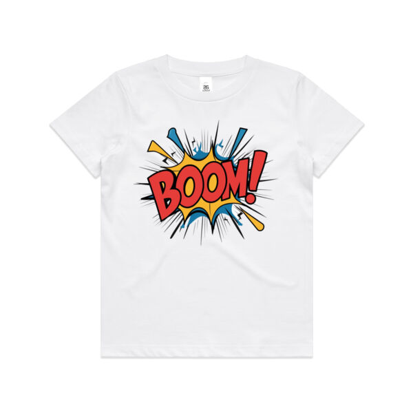Boom! - AS Colour Kids Youth T shirt Thumbnail