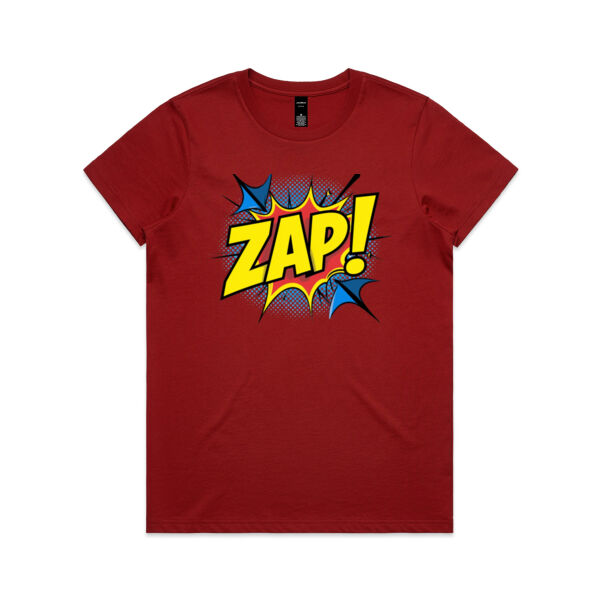 Zap! - AS Colour Womens Maple Tee Thumbnail