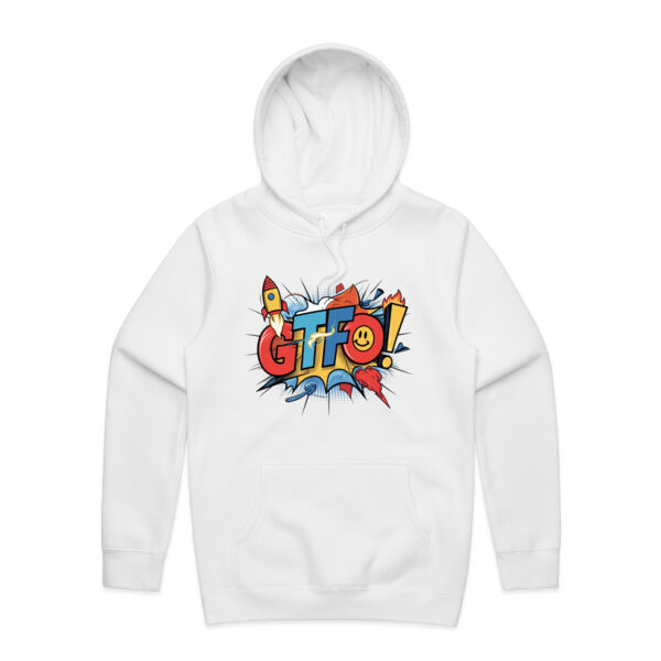 GTFO! - AS Colour Mens Stencil Hoodie Thumbnail