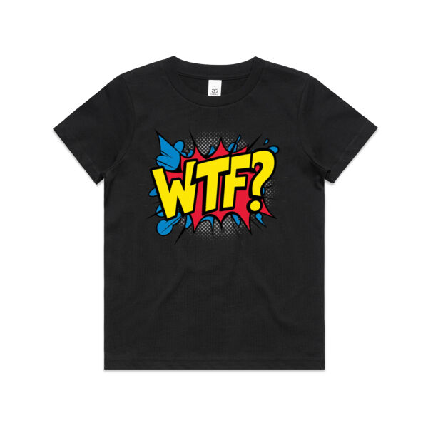 WTF? - AS Colour Kids Youth T shirt Thumbnail