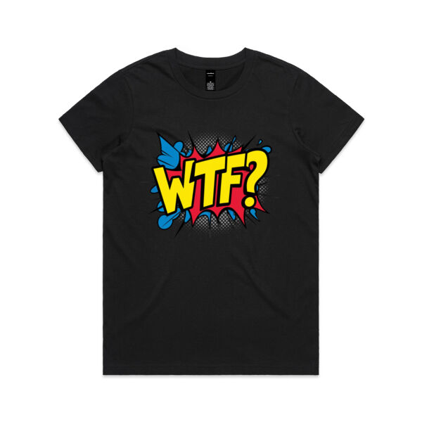 WTF? - AS Colour Womens Maple Tee Thumbnail