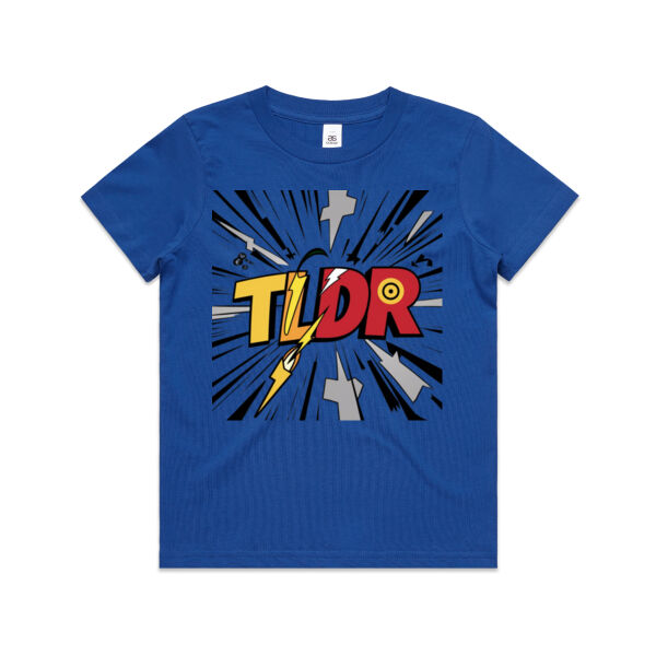 TLDR - AS Colour Kids Youth T shirt Thumbnail