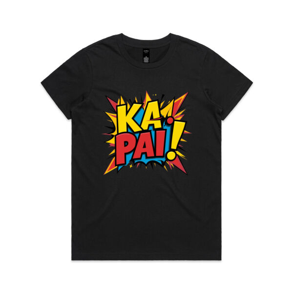 Ka Pai! - AS Colour Womens Maple Tee Thumbnail